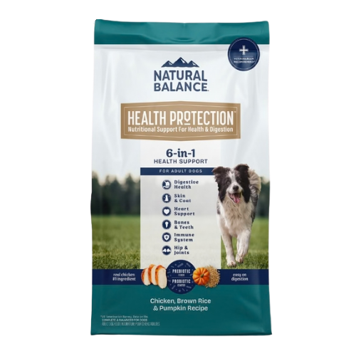 Natural Balance Health Protection Adult Chicken, Brown Rice & Pumpkin Dry Dog Food