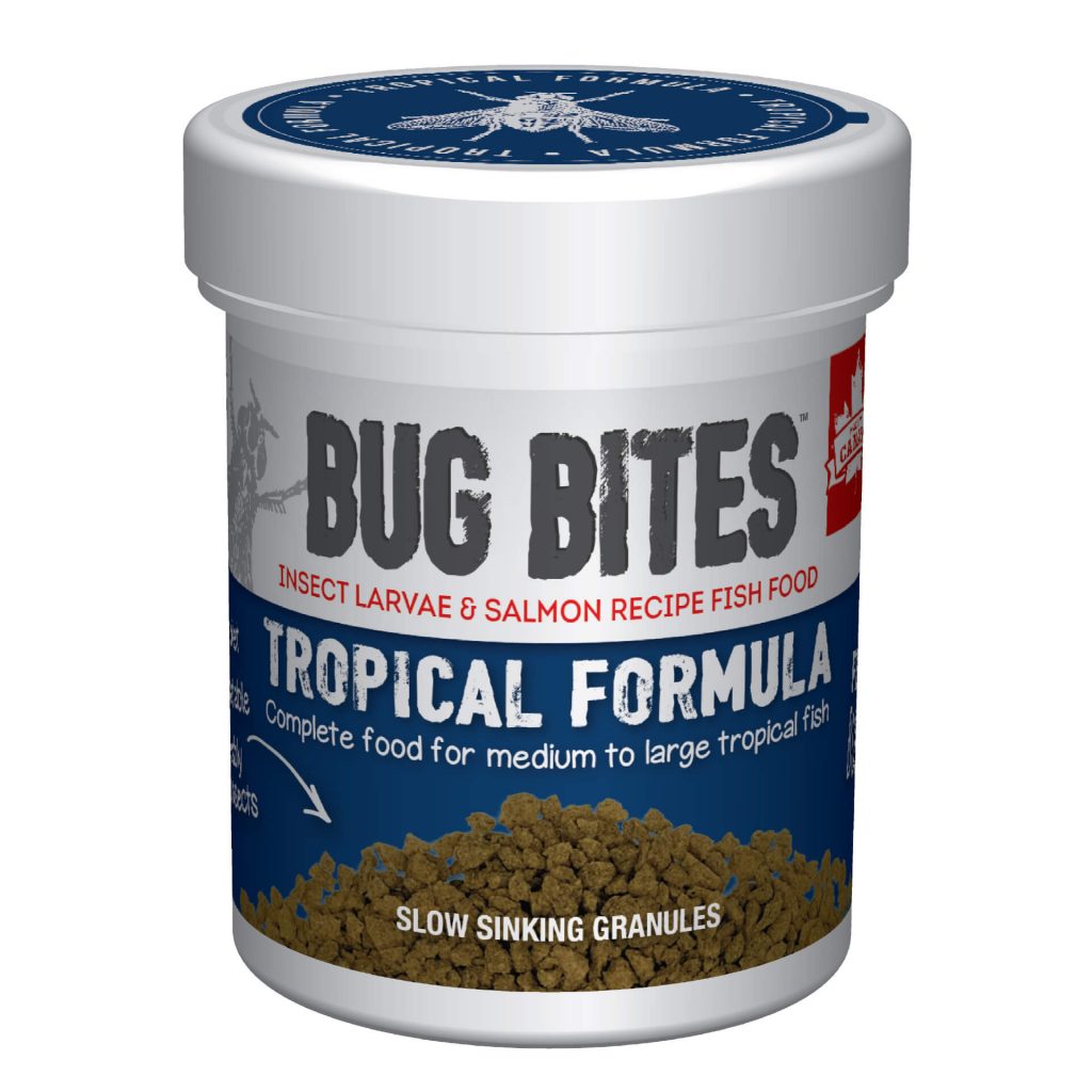 Fluval Bug Bites Granules For Medium/Large Tropical Fish 1.6 oz