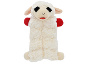 Multipet Lamb Chop Squeaker Mat Plush Dog Toy 9 in