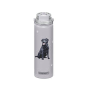 E & S Imports Serengeti Black Labrador Stainless Steel Water Bottle 24 oz