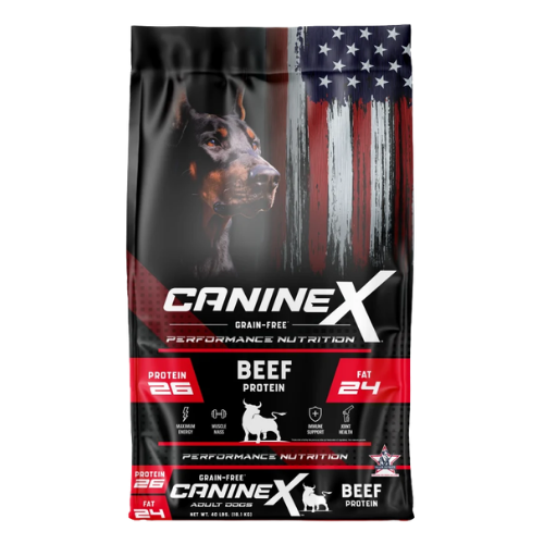 Sportmix CanineX Grain-Free Performance Beef Formula Dry Dog Food 40 lb