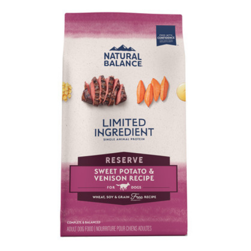Natural Balance L.I.D. Limited Ingredient Diets Grain Free Venison & Sweet Potato Formula Adult Dry Dog Food
