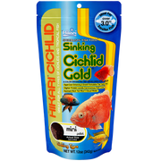 Hikari Gold Cichlid Mini Sinking Fish Food Pellets 12 oz