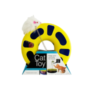 Kole Imports Ball Track Cat Toy with Mouse Swatter