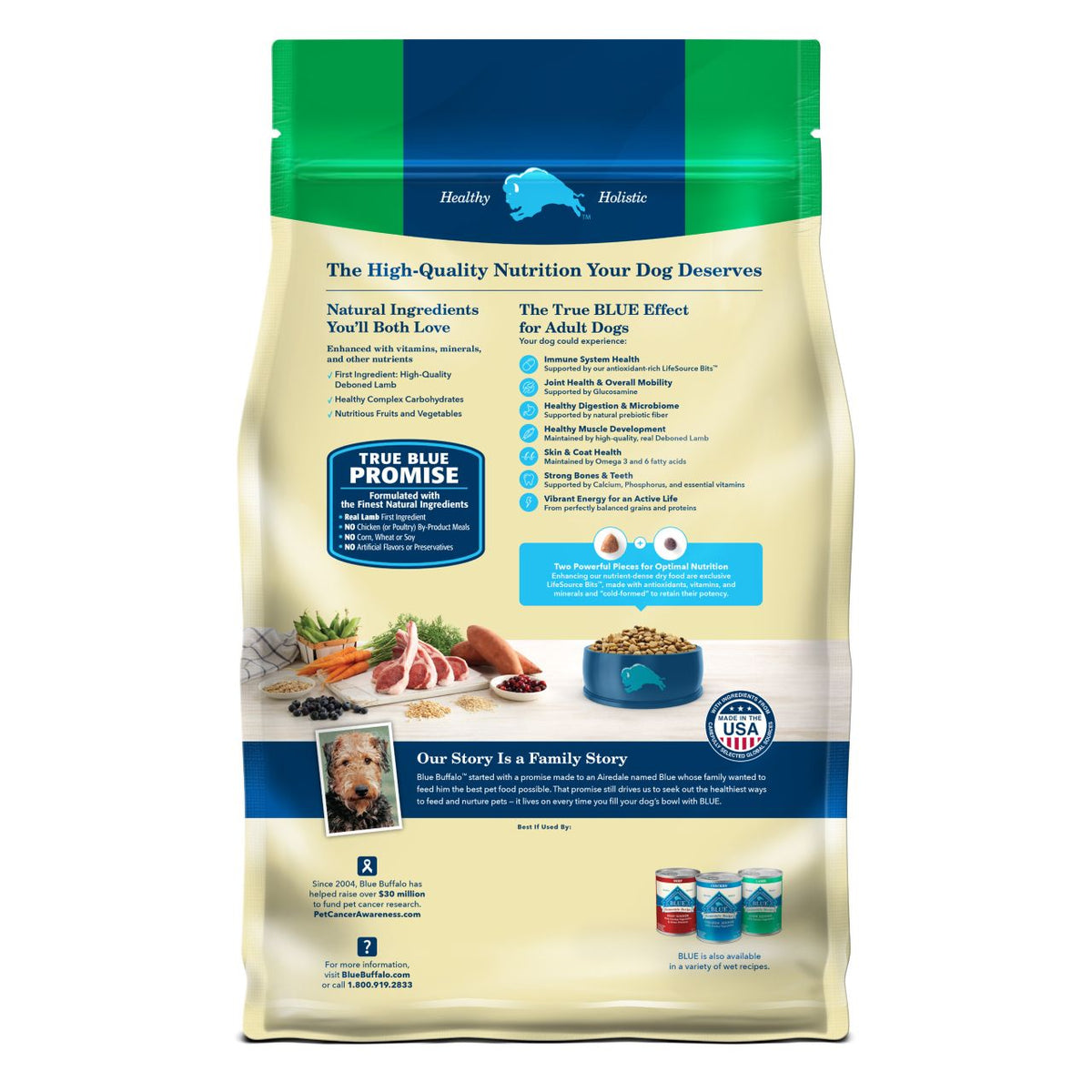 Blue Buffalo Life Protection Formula Lamb & Brown Rice Recipe Adult Dry Dog Food