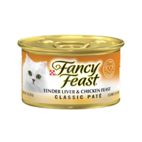 Fancy Feast Classic Pate Tender Liver & Chicken Feast Canned Cat Food