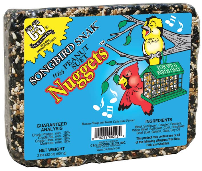 C & S Songbird Snak Block 2 lb