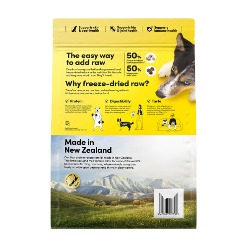 Animals Like Us RawMix50 with Freeze-Dried Grass-Fed Beef Dog Food