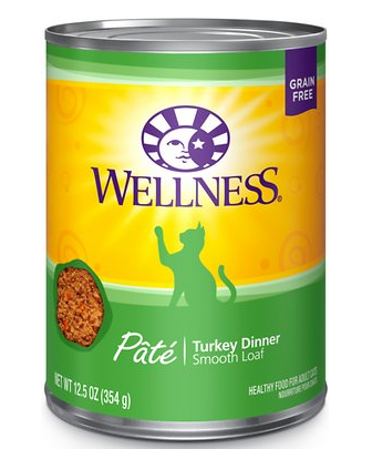 Wellness Complete Health Turkey Formula Grain-Free Canned Cat Food