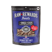 Northwest Naturals Raw Rewards Treats Freeze Dried Pork Heart for Dogs & Cats 3 oz