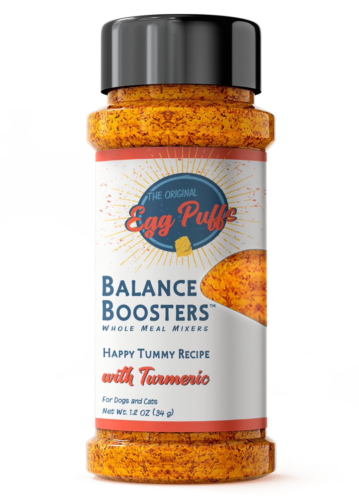 Magic Dust Balance Boosters Whole Meal Mixers Happy Tummy Recipe with Tumeric for Dogs & Cats 1 oz