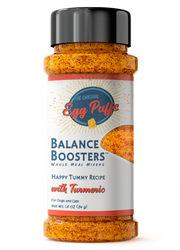 Magic Dust Balance Boosters Whole Meal Mixers Happy Tummy Recipe with Tumeric for Dogs & Cats 1 oz