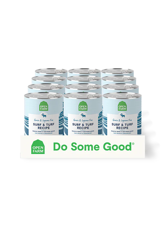 Open Farm Grain-Free Surf & Turf Pate Recipe Canned Dog Food