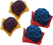 A&E Loofah Bon Bons Small Animal Chew Toy