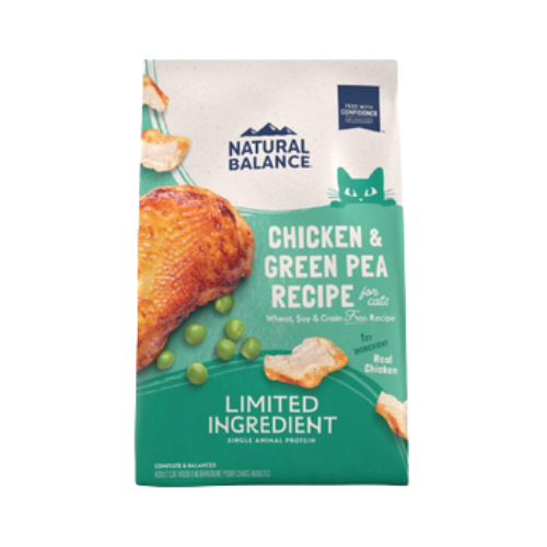 Natural Balance L.I.D. Limited Ingredient Grain-Free Chicken & Pea Recipe Dry Cat Food