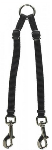 Coastal Pet Products Two Dog Adjustable Nylon Coupler 3/4 in x 24-36 in