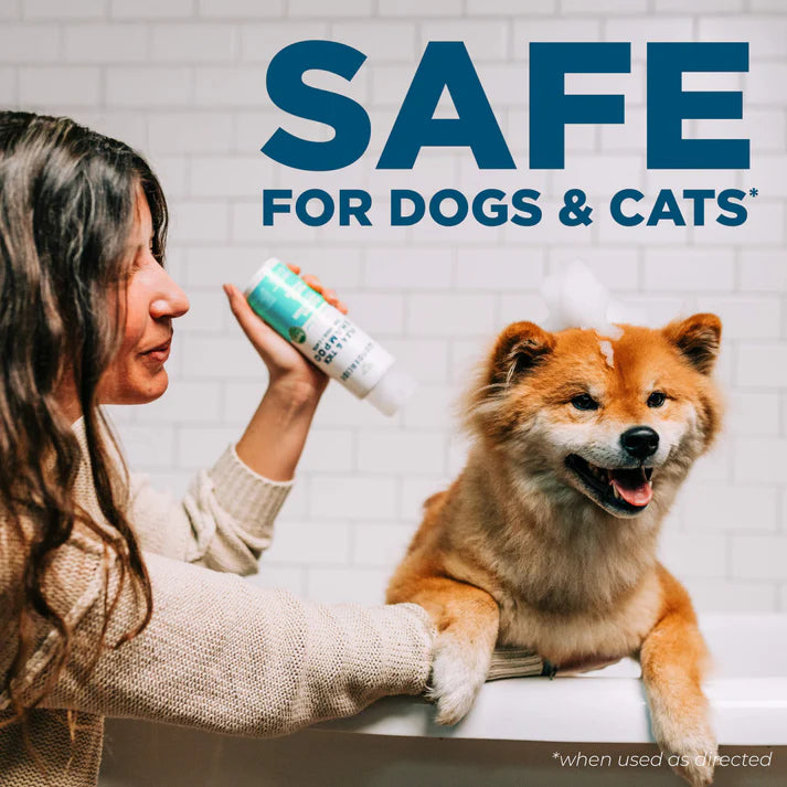 Wondercide Flea & Tick Shampoo for Dogs & Cats- Peppermint Scent