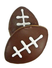 Pawsitively Gourmet Shortbread Mini Lil' Footballs Dog Cookie Treat