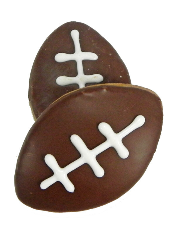 Pawsitively Gourmet Shortbread Mini Lil' Footballs Dog Cookie Treat