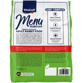 Vitakraft Menu Care Complex Premium Nutrition Adult Rabbit Food 5 lb