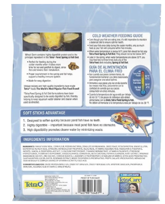 Tetra Pond Spring & Fall Diet Transitional Fish Food 1.72 lb
