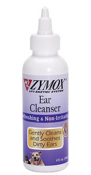 Zymox Ear Cleanser With Bio-Active Enzymes for Dogs & Cats 4 oz