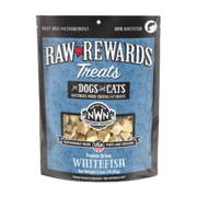 Northwest Naturals Raw Rewards Treats Freeze Dried Whitefish for Dogs & Cats 2.5 oz