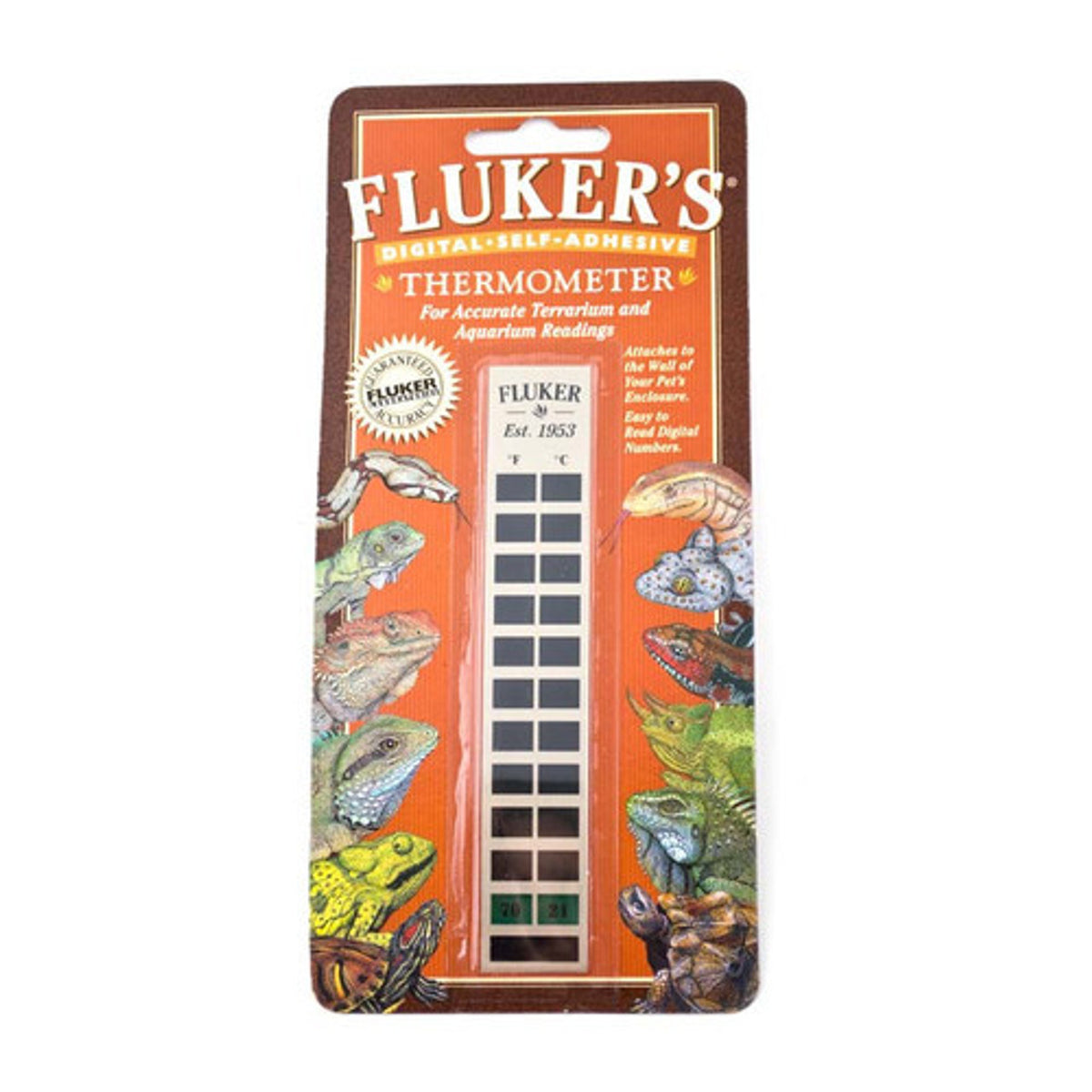 Fluker's Self-Adhesive Digital Flat Reptile Thermometer