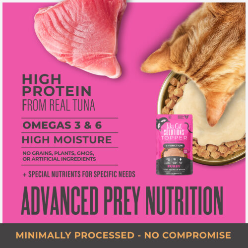 Tiki Cat Solutions Fussy Tuna Recipe in Broth Cat Food Topper 1.5 oz