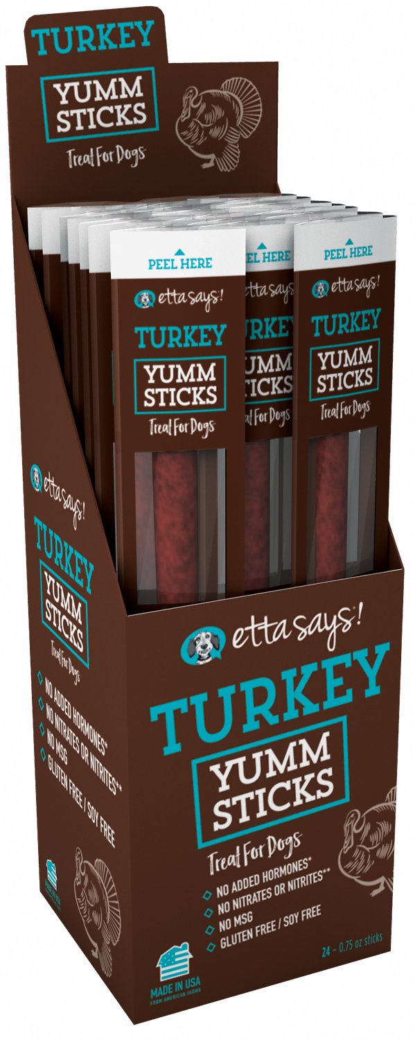 Etta Says! Turkey Yumm Sticks for Dogs