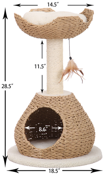 Petpals Group Walk Up Cat Tree