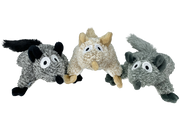 Incredipet Squirrel Plush Dog toy 4.5 in