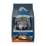 Blue Buffalo Wilderness Nature's Evolutionary Diet with Chicken & Wholesome Grains Adult Recipe Dry Dog Food