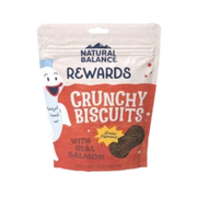 Natural Balance Rewards Limited Ingredient Crunchy Biscuits with Real Salmon Dog Treats 14 oz