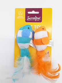Incredipet Clown Fish Cat Toy 2 pk