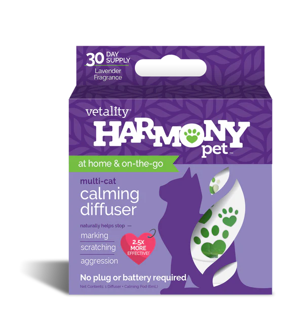 Vetality Harmony Pet Calming Home Diffuser for Cats