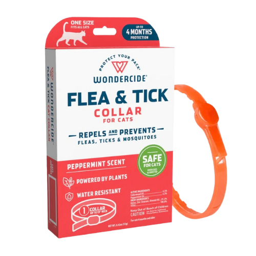 Wondercide Flea & Tick Collar for Cats with Natural Essential Oils