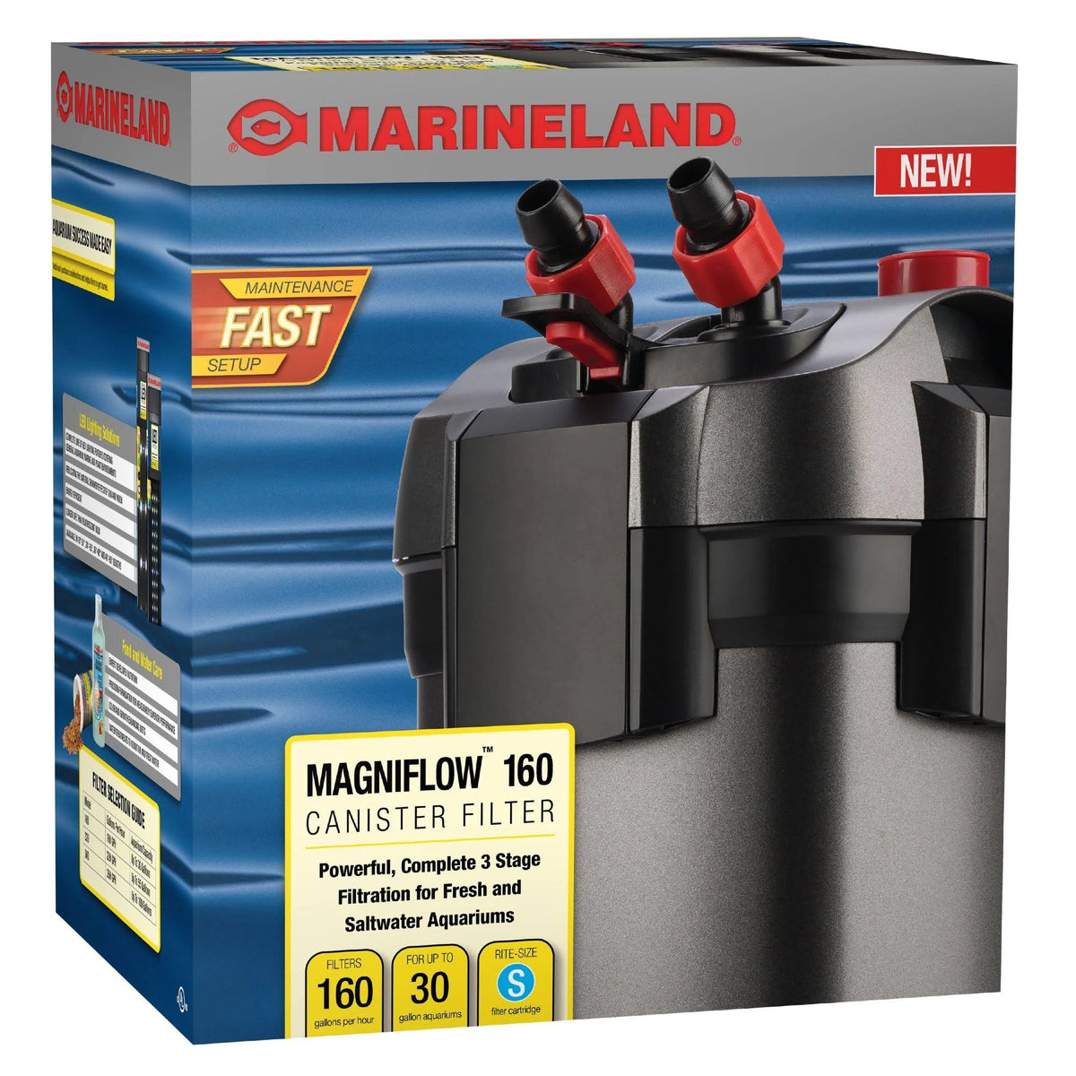 Marineland Magniflow 160 Canister Filter, 160 GPH