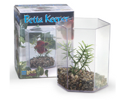 Lee's Aquarium Betta Keeper Hex Aquarium Kit