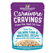 Stella & Chewy's Carnivore Cravings Grain-Free Salmon, Tuna & Mackerel Recipe Wet Cat Food Pouch