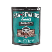 Northwest Naturals Raw Rewards Treats Freeze Dried Chicken Liver for Dogs & Cats 3 oz