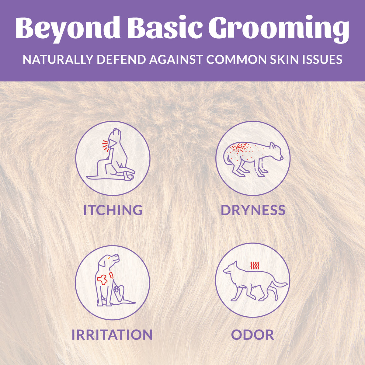 Skout's Honor Probiotic Deodorizing Spray Lavender Scented for Dogs 8 oz