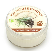 Pet House Evergreen Forest Mini Candle