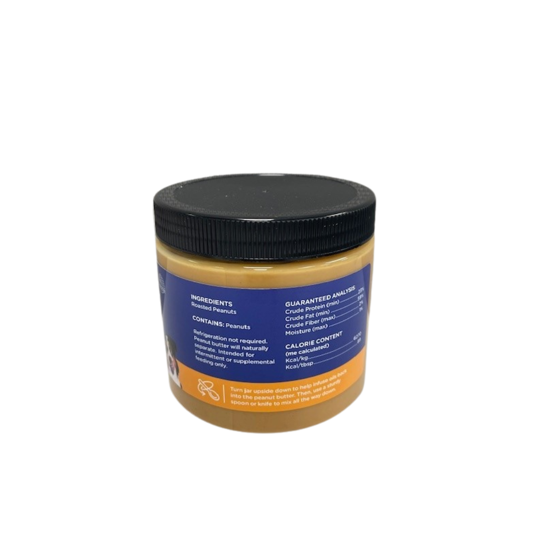 Incredipet Natural Peanut Butter 100% Peanuts Recipe for Dogs 16 oz
