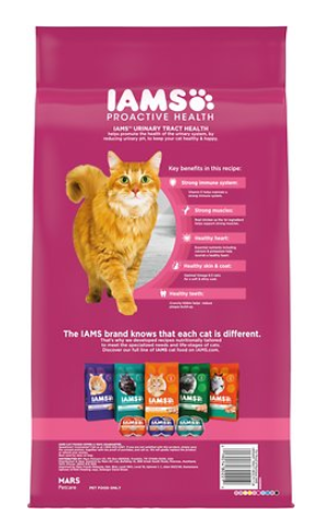 Iams Proactive Health Urinary Tract Health With Chicken Adult Dry Cat Food 7 lb