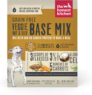 The Honest Kitchen Dehydrated Grain-Free Veggie, Nut & Seed Base Mix Dog Food 7 lb
