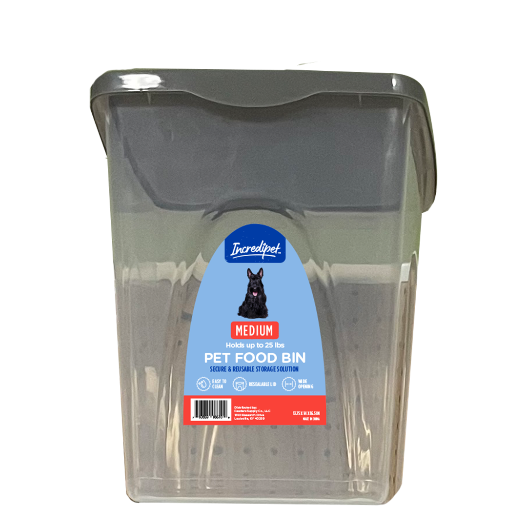 Incredipet Food Storage Bin 25 lb