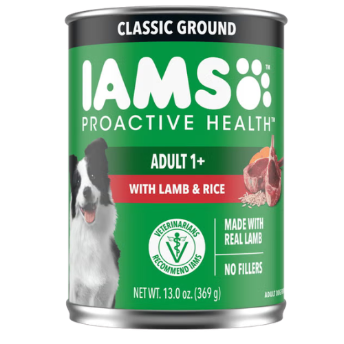 Iams Proactive Health Adult With Lamb & Rice Pate Canned Dog Food