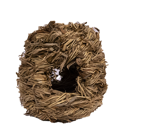 A&E Small Grass Ball with Holes Small Animal Chew Toy 4.5 in