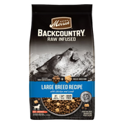 Merrick Backcountry Freeze-Dried Raw Infused Large Breed Recipe With Chicken, Duck, & Lamb Dry Dog Food 20 lb